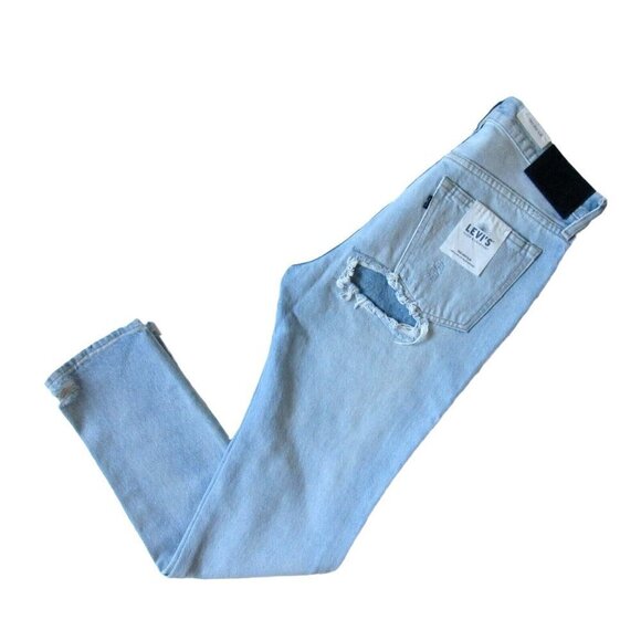 NWT Levi's Made & Crafted LMC Twig in Pipeline Patched Slim Ankle Jeans 27 $228 - Picture 1 of 7
